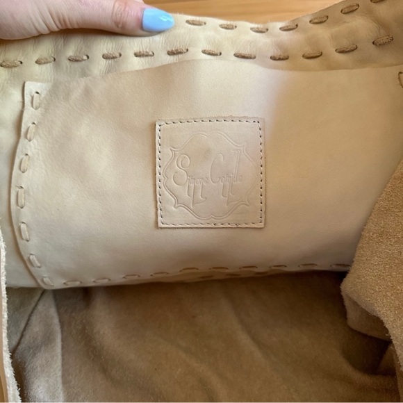 Simone Camille Leather Embroidered Bag - Picture 7 of 9